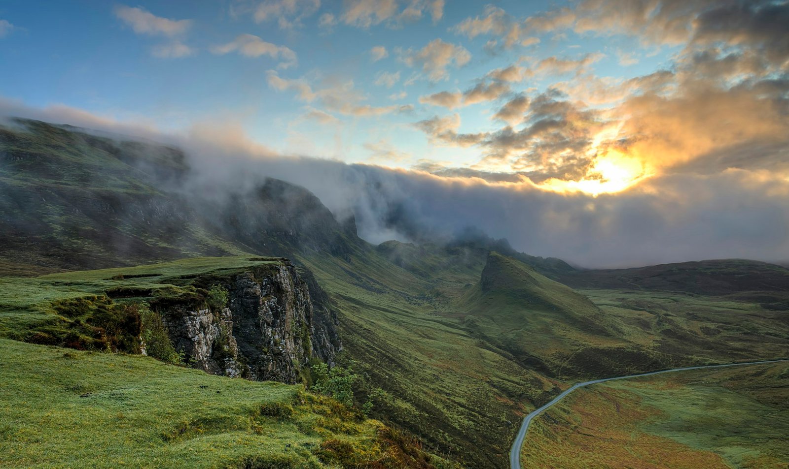 Gayo highlands misty mountains landscape